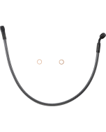 Magnum KARBONFIBR 21" Front Upper Brake Line Kit 35 Deg ABS Harley & Custom