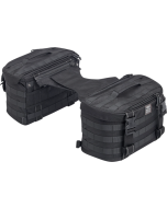 Biltwell 3011-01 Black EXFIL-18 Saddlebags 1680 Denier 10 x 8 Harley & Custom