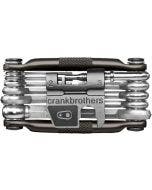 Crankbrothers 15960 M17 Multitool Hex Torx Wrenches Drivers Chain Tool Black