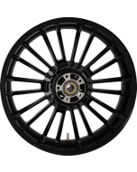 Coastal Moto Black 18x5.5 Atlantic 3D Rear Wheel Single Disc No ABS Harley 09-Up