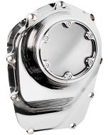 Performance Machine Chrome Vision Clear Cam Cover Harley Milwaukee Eight 17-Up