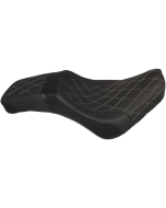 Danny Gray 21-208DIA Weekday 2-Up IST Diamond Stitch Seat 18-23 Harley Softail