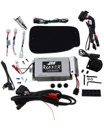 J&M ROKKER® XXR 400W 2-Channel Bluetooth Amp Kit Harley Road King 99-20
