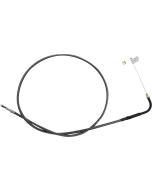 Magnum KARBONFIBR 38 3/4" Idle Cable 90 Deg Smooth Harley Big Twin 84-17