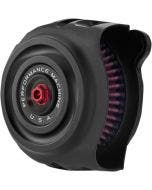 Performance Machine Vintage HP Air Cleaner Black Ops Cut Harley M8 17-Up