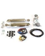 AirFX BK-HD-DN17-CR-1 Chrome Rear Air Ride Suspension Kit 05-17 Harley Dyna