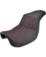 Saddlemen 806-04-172RD Black Step Up Full LS Seat Harley Dyna FXDWG FLD 06-17