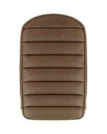 Saddlemen Step Up Sissy Pad Gavestone Tuck and Roll Brown 6.5 x 11 Universal Fit