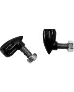 Kodlin Black Grooved Bullet Smooth Rear Indicators Neowise 3-1 LED Universal 12V