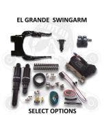 Dirtyworks Dirty Air "El Grande" Front & Rear Swingarm Fast-Up Kit Harley 09-19