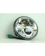EPC 5.75" Ultra-Bright Projector Style Chrome LED Headlight Harley XL FXD FXST