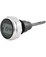 KOSO BA053111 Oil Dipstick Digital Gauge Silver Harley M8 Touring 17-Up