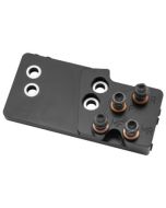 Fat Baggers Inc 3" Drop Touring ABS Brake Manifold Relocation Plate Harley 09-13