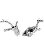Accutronix FC103-SLC Chrome Billet Tribal Forward Controls Harley EVO Softail FLH FXWG