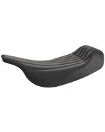 Saddlemen Knuckle Solo Ribbed Seat Black Gel SaddleHyde Harley Touring 97-07