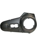 Drag Satin Black Outer Primary Cover 8 Hole Harley Shovelhead FX 71-85
