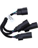 Saddle Tramp Rear 3-Way Speaker Harness Splitter BC-9721 Harley Touring 14-Up