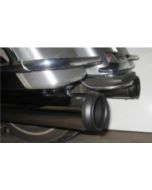 D&D Black Powder 4" Interchangeable Muffler End Cap Fish Mouth e/a 17-23 FLH/T