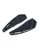 Kuryakyn 5771 Gloss Black Phantom Driver Floorboards 14-20 Indian Models