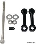 DK Custom Black 3" Billet Tank Lift Kit DK-SPT-TLK-3 Harley Sportster XL 04-Up