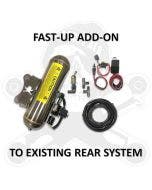 New Dirtyworks Dirty Air "Fast Up" Rear Add On Kit for Harley Touring FLH 00-20
