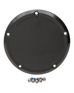 Drag Gloss Black Die Cast Domed Derby Cover 16-18 Harley FLHT/FLHX/FLTRS