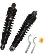 Drag Black 13" Premium Ride-Height Adjustable Shocks Heavy Duty Harley XL 04-20
