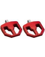 Pro One 500761R Red BMX V1 Male Billet Foot Peg Harley & Metric Clevis Mount