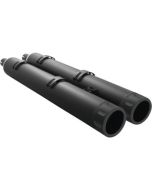 Freedom Performance Exhaust 4" Slip-On Black w/ Eagle Tips Indian Touring