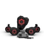 Rockford Fosgate Ride Command 2-Way 800w Front Rear Color Optix Speaker Subwoofer