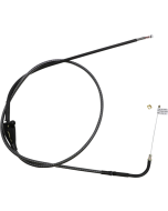 Magnum KARBONFIBR 46 7/8" Idle Cruise Cable 90 Deg Smooth Harley Touring 00-07