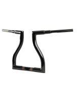 LA Choppers Black 14" Thresher Handlebar T-Bar Harley FLTR 15-20