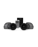 Rockford Fosgate Stage 2 400W Amp 2 Speaker Radio Audio Kit Harley  FLH 14-Up