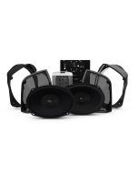 Rockford Fosgate Two Speakers & Amplifier Kit Select Harley Road King 14-Up