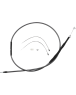 Magnum KARBONFIBR 72 11/16" High-Efficiency Polished Clutch Cable Harley 87-06