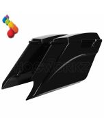 Hogworkz Color Choice Drop-Out Stretched Saddlebags Harley Touring '94-'13