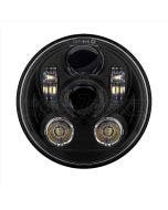 Hogworkz Blackout 5 3/4" LED Harley Daymaker Style Headlight V2 Softail Dyna 