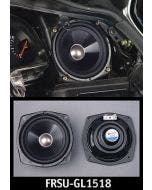 J&M Performance Series Speaker Upgrade 88-05 Fairing 01-16 Rear Honda Goldwing