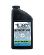 Drag 1 US quart 25W-60 High-Performance Mineral Engine Oil for V-Twin