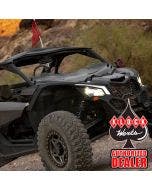 Buy Klock Werks UTV Clear Flare Windshield 17-19 Can-Am Maverick X3 KW05-01-0471-C 2317-0403 23170403 from Eastern Performance Cycles. Great prices and free shipping!