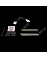 Custom Dynamics Smoke Lens LED Saddlebag Latch Lightz Harley Touring 97-13
