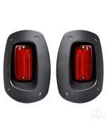 RHOX LGT-131 Red Replacement Rear Taillights Kit 08-15 EZGO RXV Golf Cart