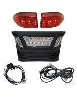 RHOX Golf Cart LED Light Bar Bumper Kit w/ Accent Lights Club Car Electric 05-08