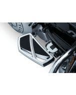 Kuryakyn 5772 Chrome Phantom Mini Driver or Passenger Floorboards Harley