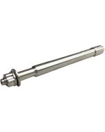 MJK Performance P-4498 Machined Stainless 25mm Front Axle 09-19 Harley Touring