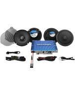 Hogtunes 300w Speaker and Amplifier Kit Harley Touring Ultra 14-Up QC ULTRA 4-RM
