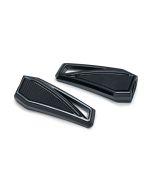 Kuryakyn 5761 Black Phantom Footpegs without Adapters Harley OEM Stock Mounts