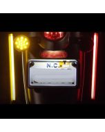 Custom Dynamics Dual Color 12" LED Plasma Rods Plug-n-Play Indian Touring 15-20