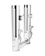 Performance Machine Lower Legs Dual Disc Chrome Harley Dyna Softail 17-20