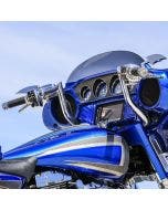 Paul Yaffe MBBPW-12 C Chrome 12" Monkey Bar Pre Wired Harley FLH Touring 14-Up